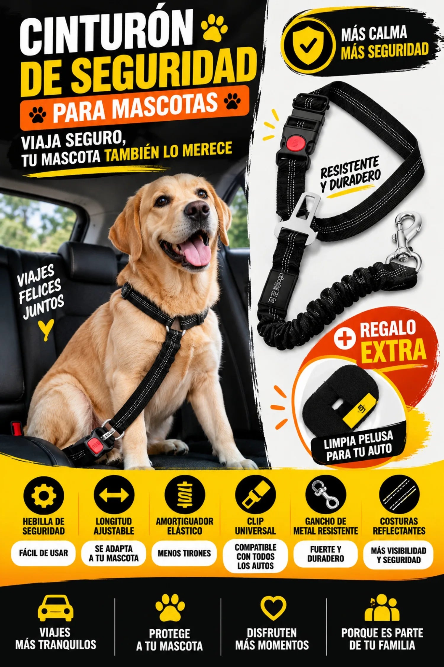 Suelto, tu perro sale disparado