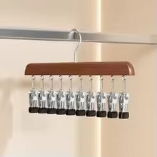 Super Perchas de Madera y Metal INOX - Alta Resistencia