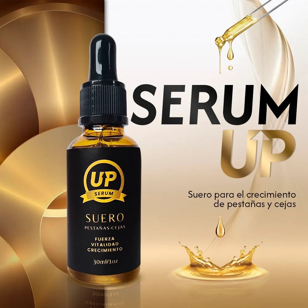 SERUM UP - Alargamiento de Cejas + Mascarilla facial gratis!