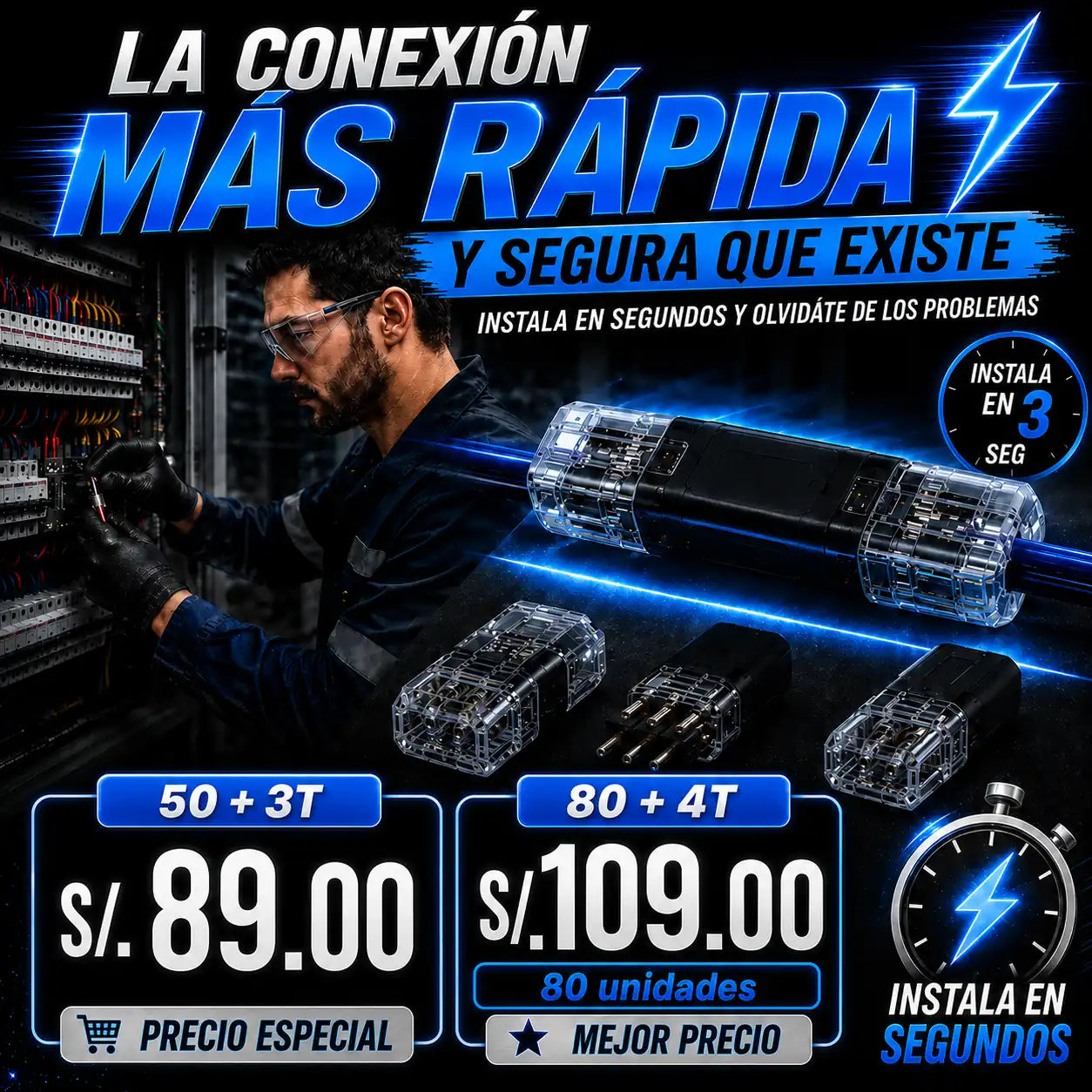CONECTORES ELECTRICOS - IRON CONECTION