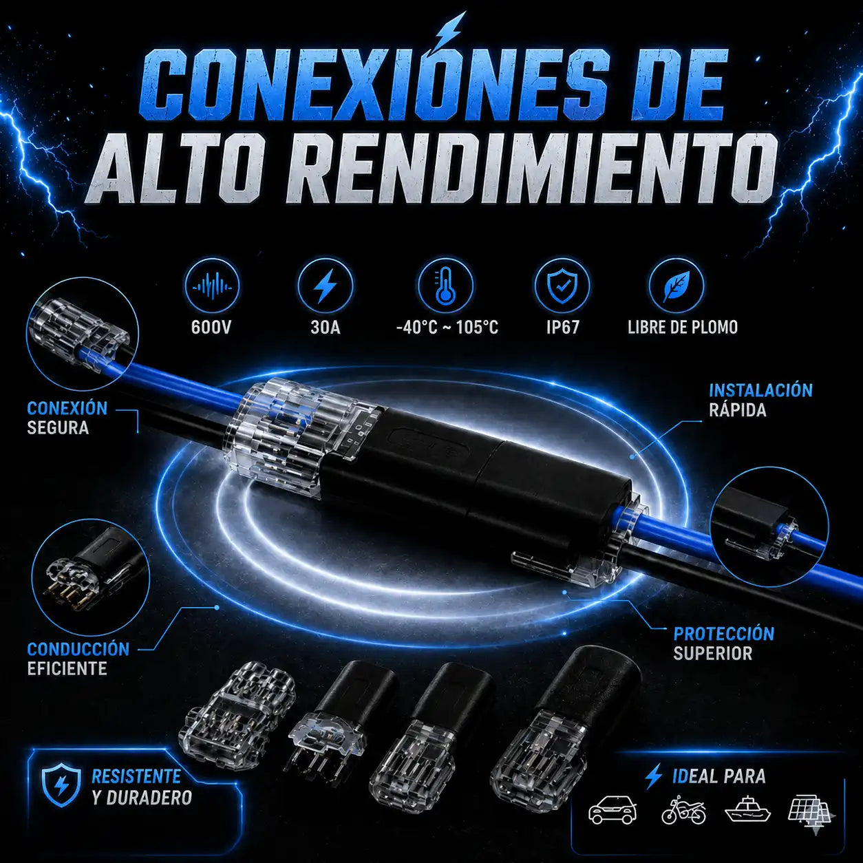 CONECTORES ELECTRICOS - IRON CONECTION