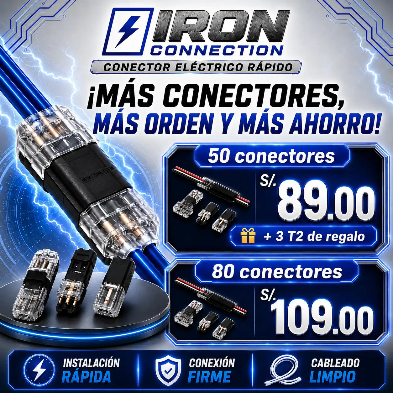 Conector Eléctrico - Iron Connection