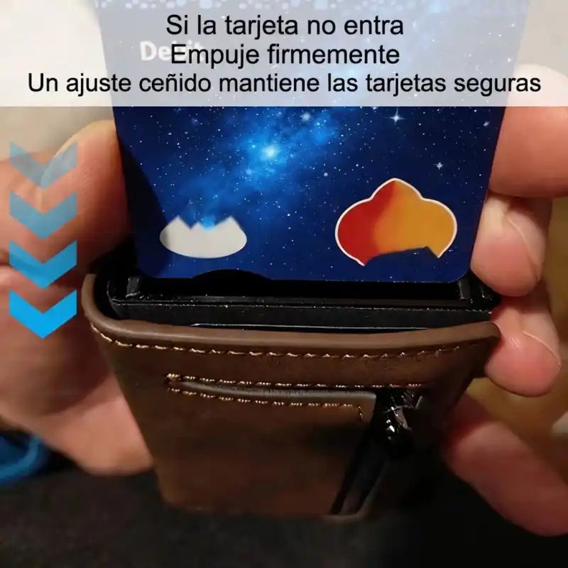Billetera Slim Black - New MODEL