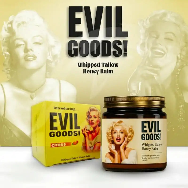 EVIL GOODS® – Crema de Sebo de Res y Miel de Manuka