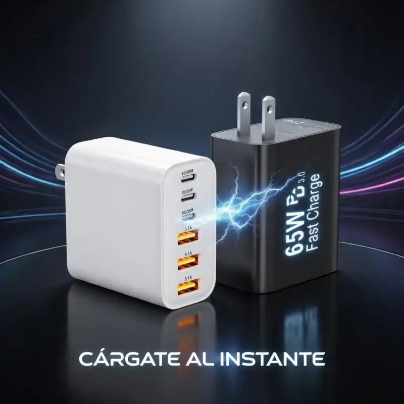 SUPER Cargador TODO en UNO - 65W
