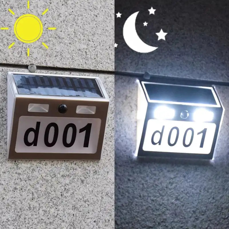 Placa Dirección Solar Pro - Sensor LED + Números